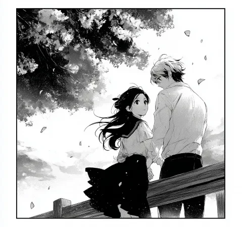 热血题材漫画封面，主角握拳面对强敌