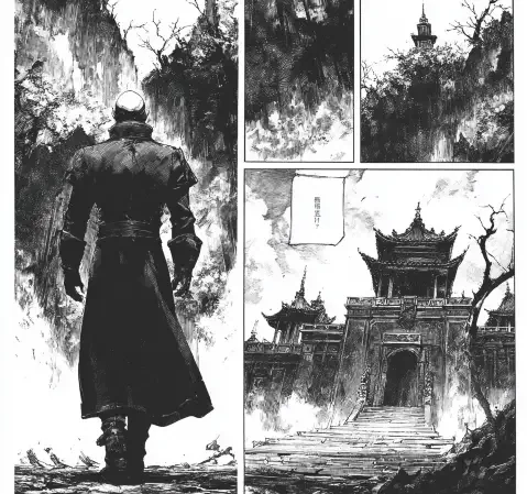 恋爱喜剧漫画封面，男女主角在教室打闹